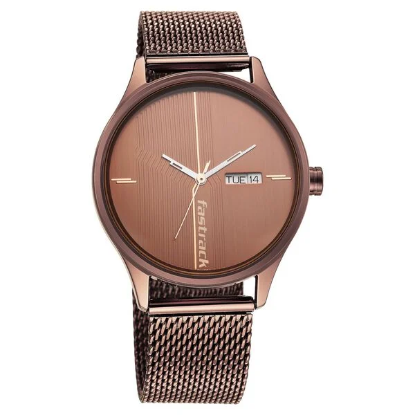 Fastrack Style Up Quartz Analog Day & Date Watch