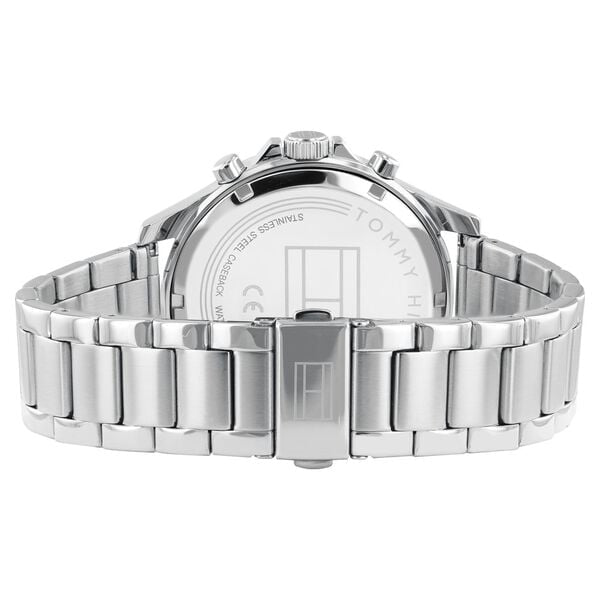 Tommy Hilfiger Quartz Multifunction Blue Dial Stainless Steel Strap Watch for Men