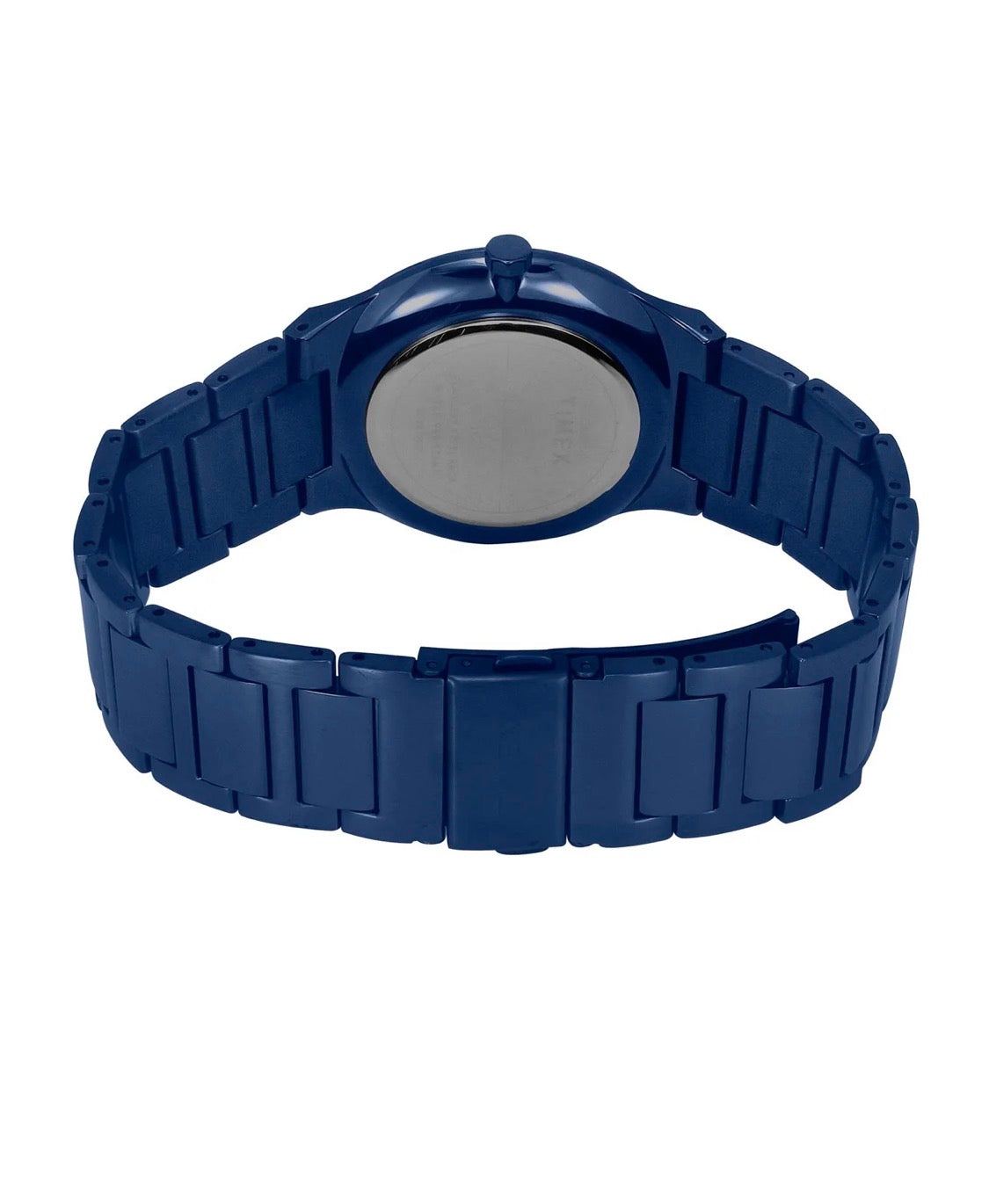 Timex Men Analog Blue Round Stainless Steel Dial Watch TWEG23602