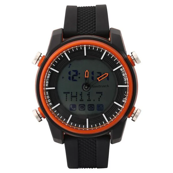 Fastrack Digital Dial Silicone Strap Watch for Unisex 90058PP03
Unisex Watch