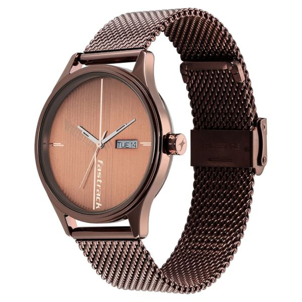 Fastrack Style Up Quartz Analog Day & Date Watch