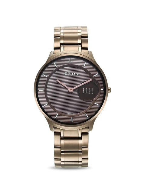 Titan 1843QM02 Edge Analog Watch for Men