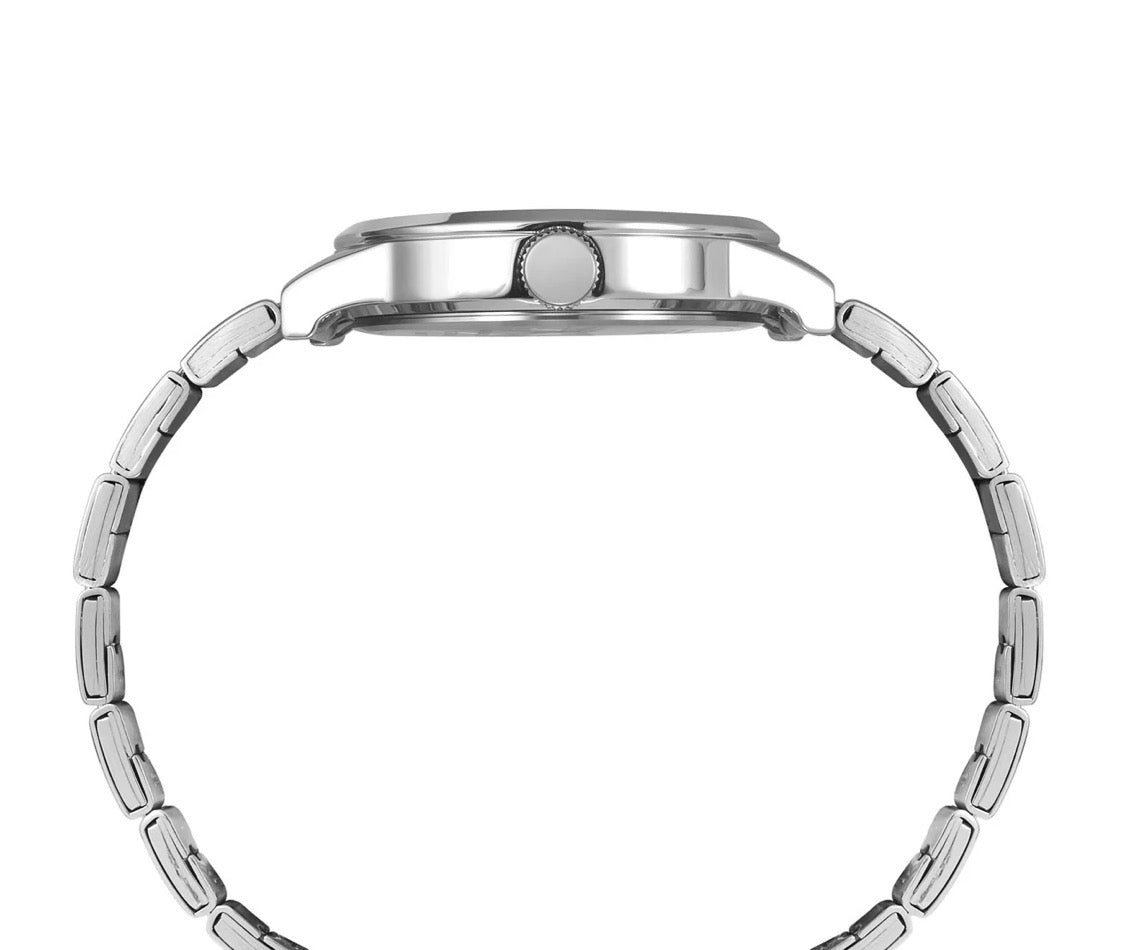 Timex Men Analog Green Round Brass Dial Watch- TWEG19918